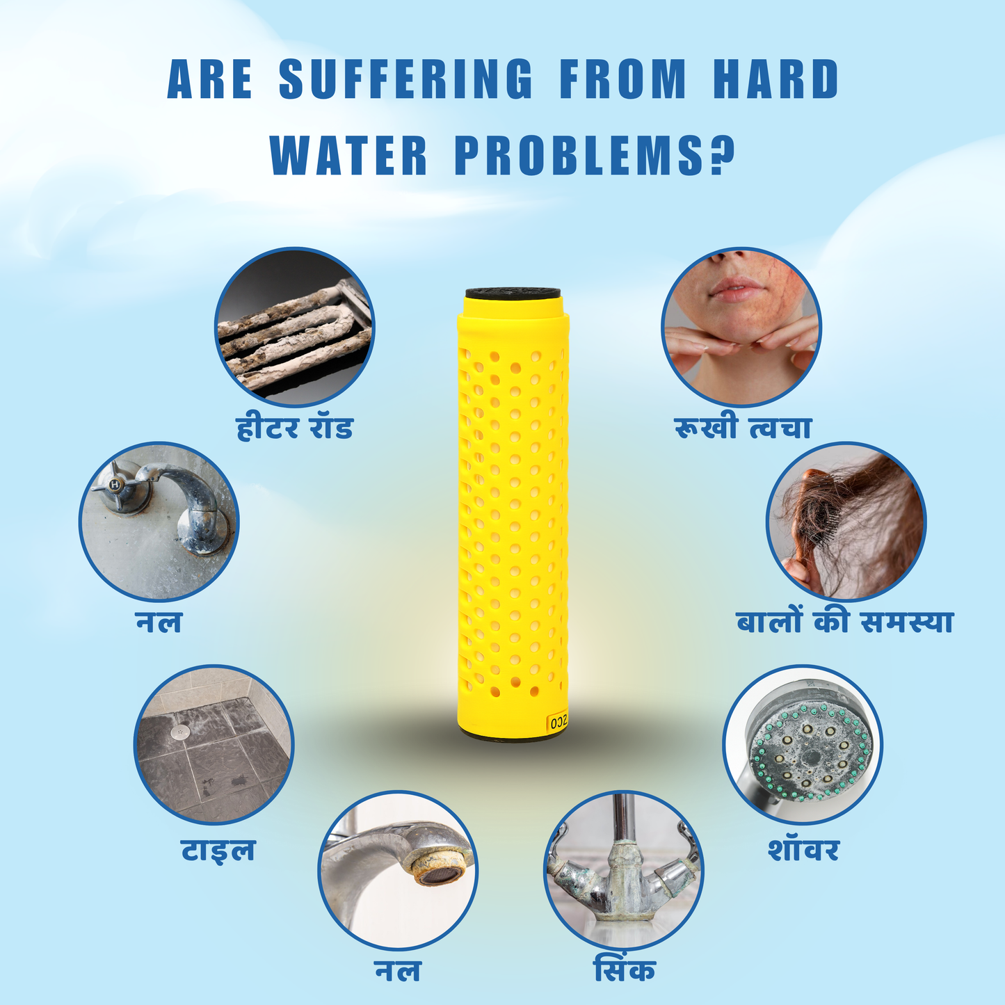 Mr.SoftTank Water Softener Bottle.