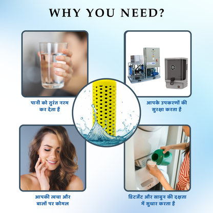 Mr.SoftTank Water Softener Bottle.